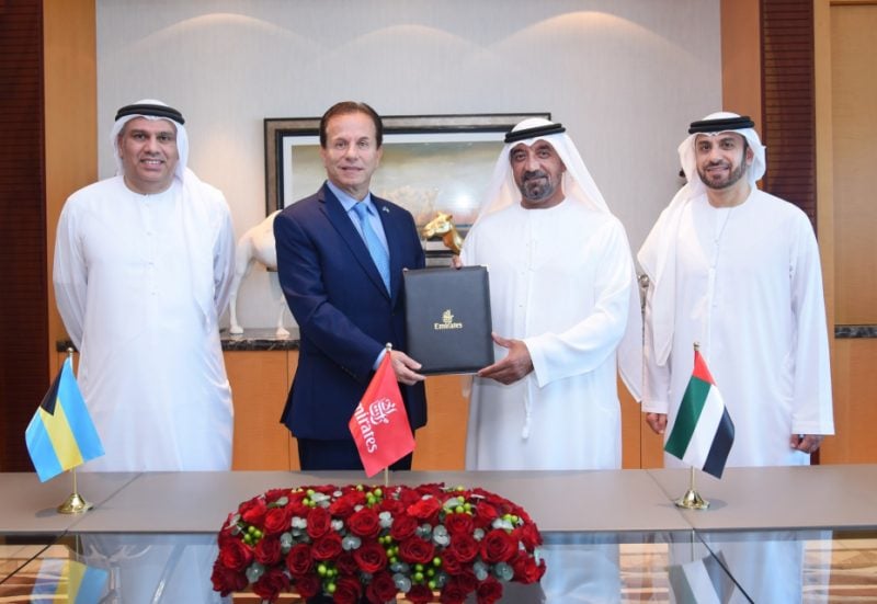 UAE’s Emirates Airline, Bahamas partner to promote tourism